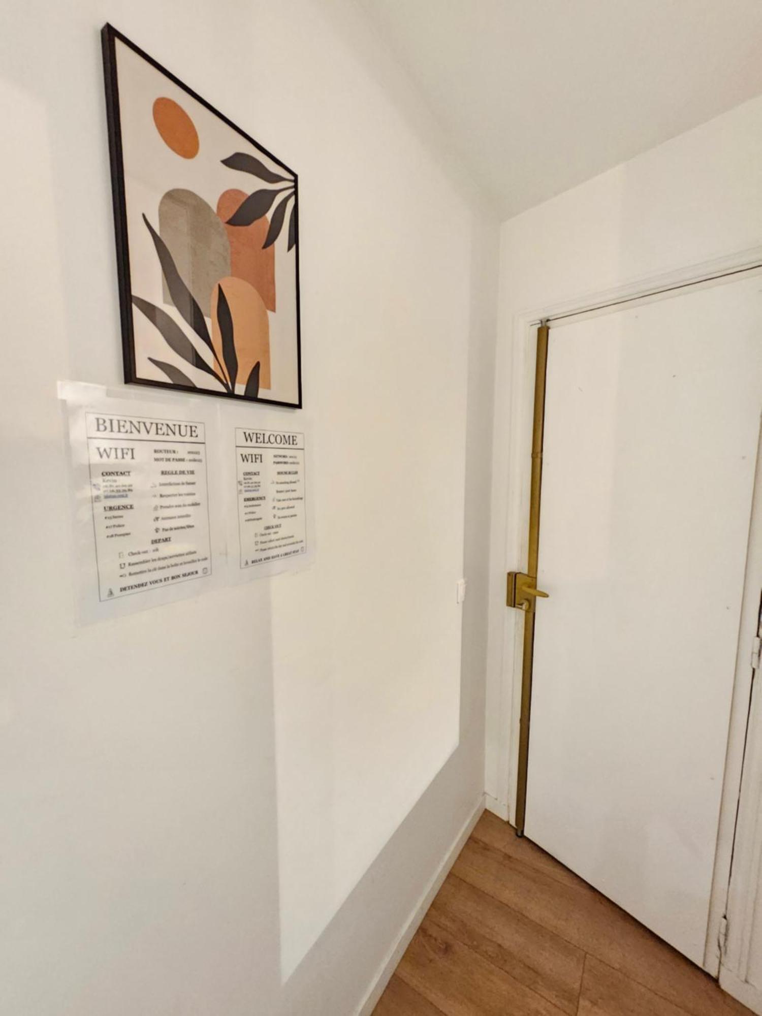 *Appartement Moderne/2 Minutes Du Metro* 圣旺 外观 照片