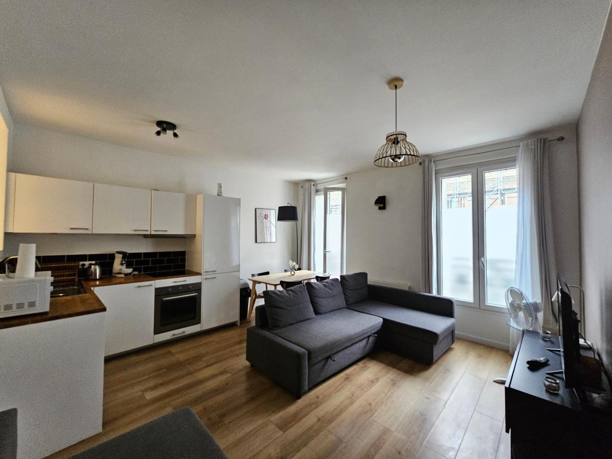 *Appartement Moderne/2 Minutes Du Metro* 圣旺 外观 照片