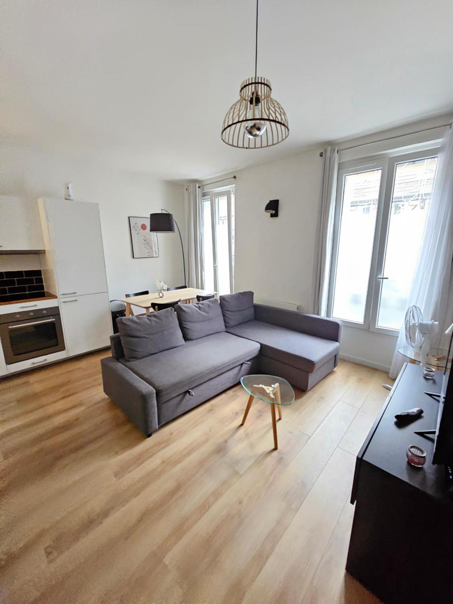 *Appartement Moderne/2 Minutes Du Metro* 圣旺 外观 照片