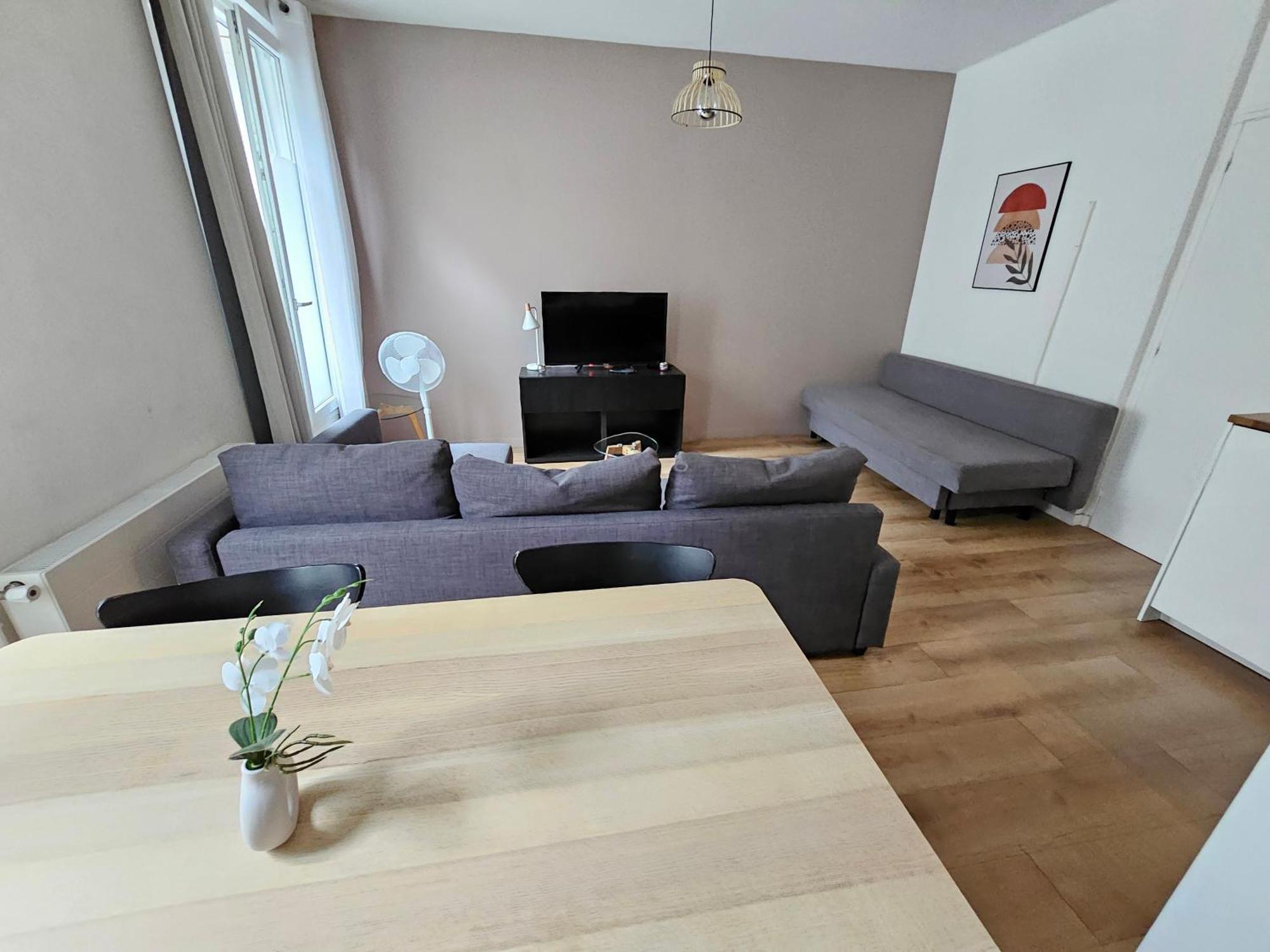 *Appartement Moderne/2 Minutes Du Metro* 圣旺 外观 照片
