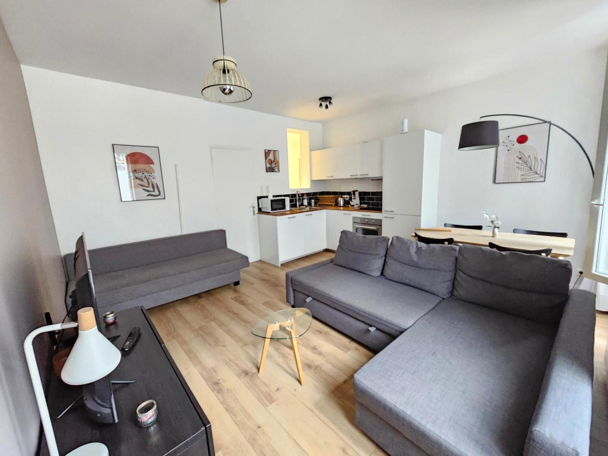 *Appartement Moderne/2 Minutes Du Metro* 圣旺 外观 照片